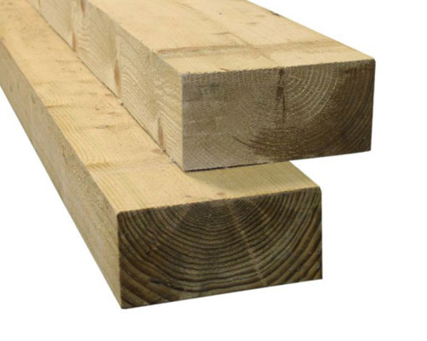 2.4m 100x200mm Treated Railway Sleepers