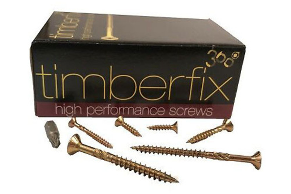 Box 200 40mm Timberfix Screws